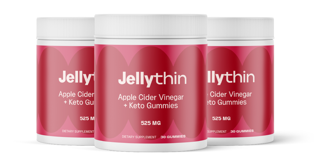JellyThin consumer reviews 3 bottle ACV keto gummies pack results